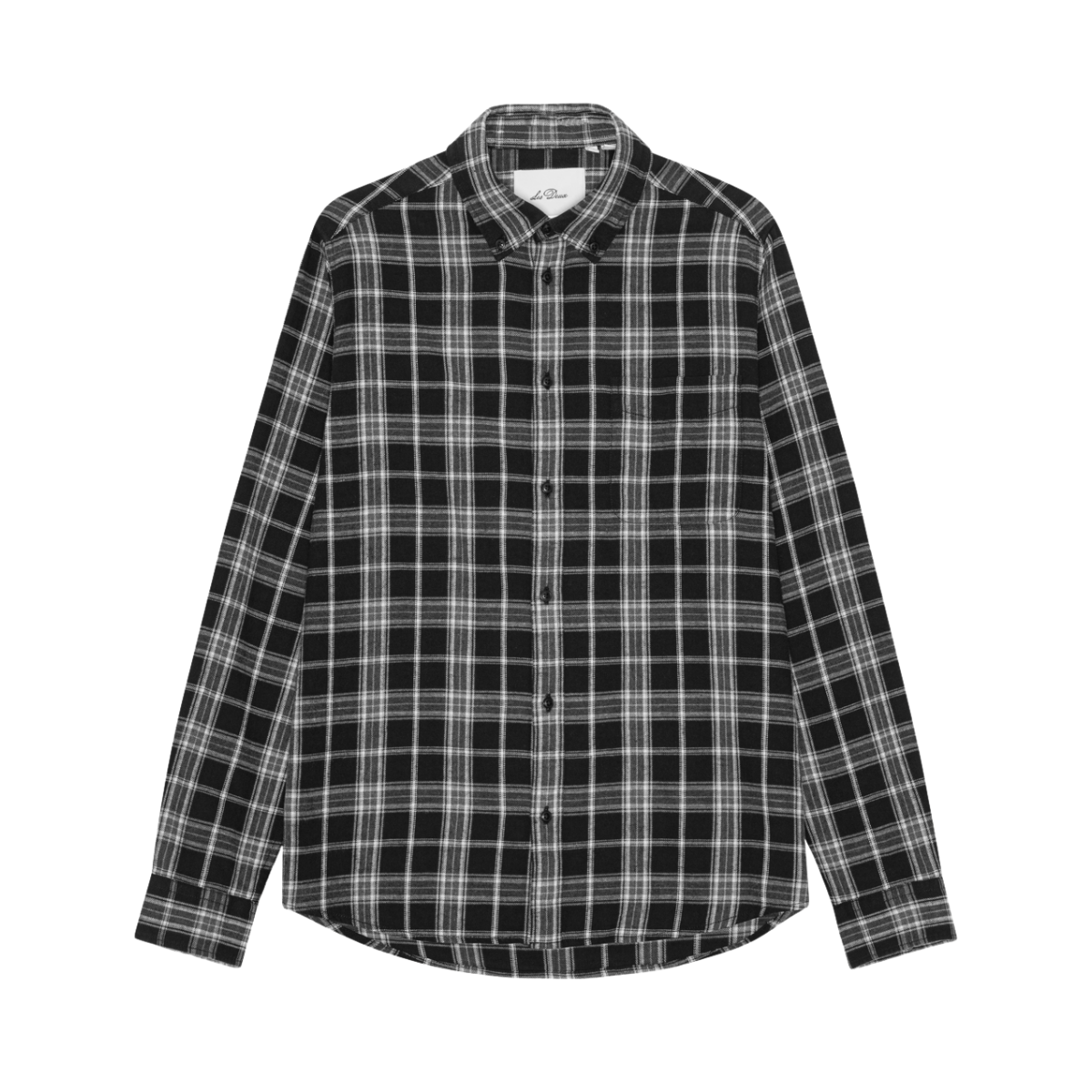 Vintage Check Shirt - Black