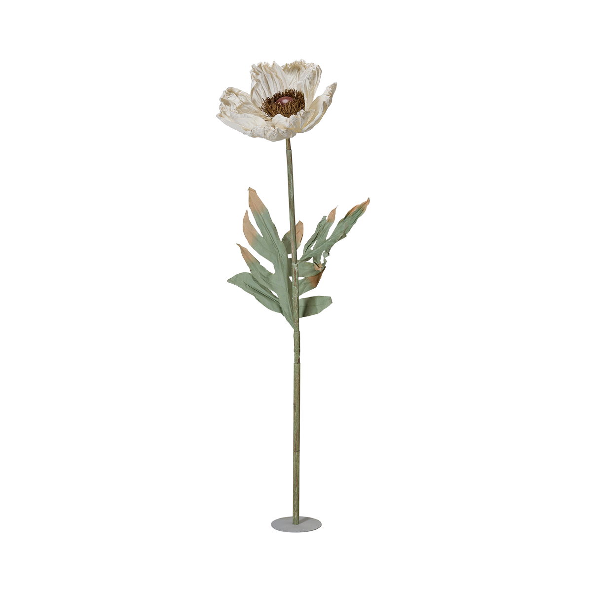 VALLMO Blomma - Vit