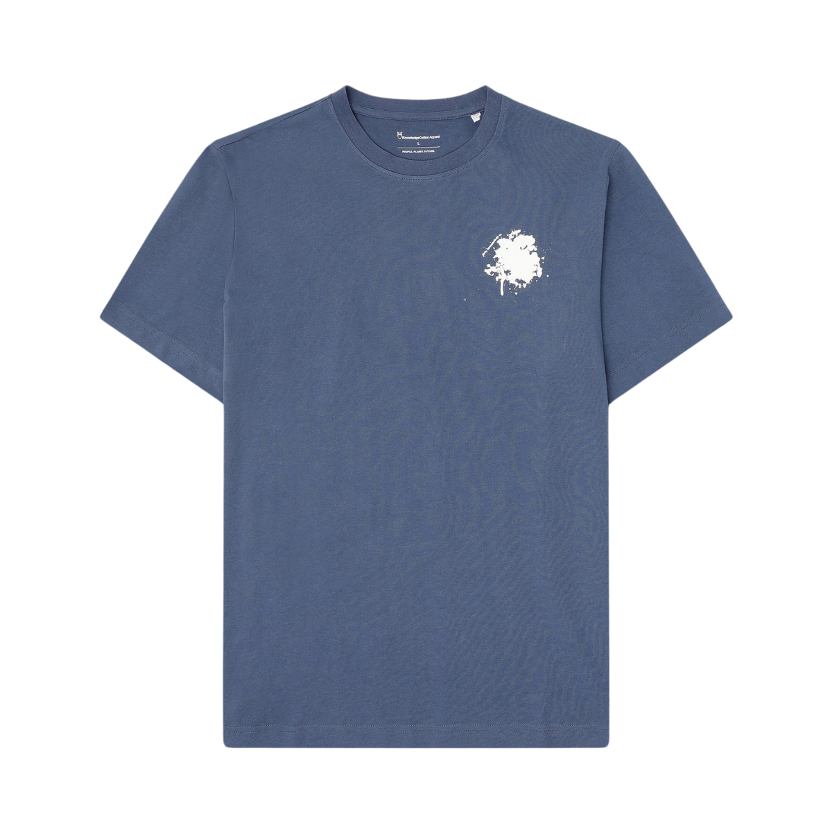 Black Printed T-Shirt - 1226 Vintage Indigo
