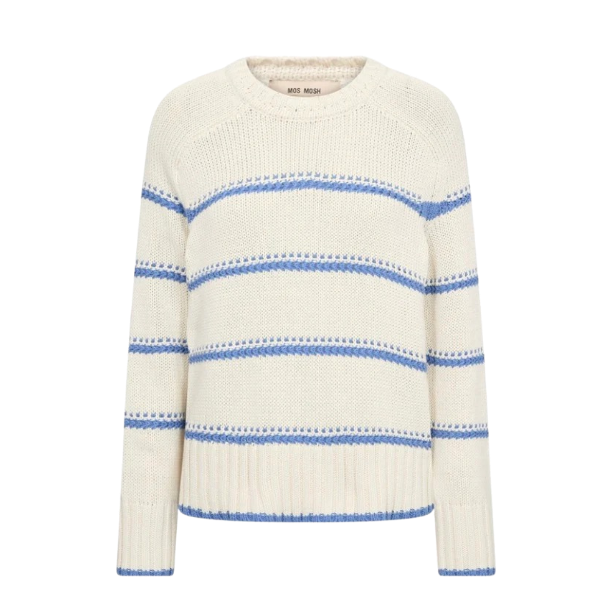 MMRola Bine Stripe Crewneck Knit - Ultramarine