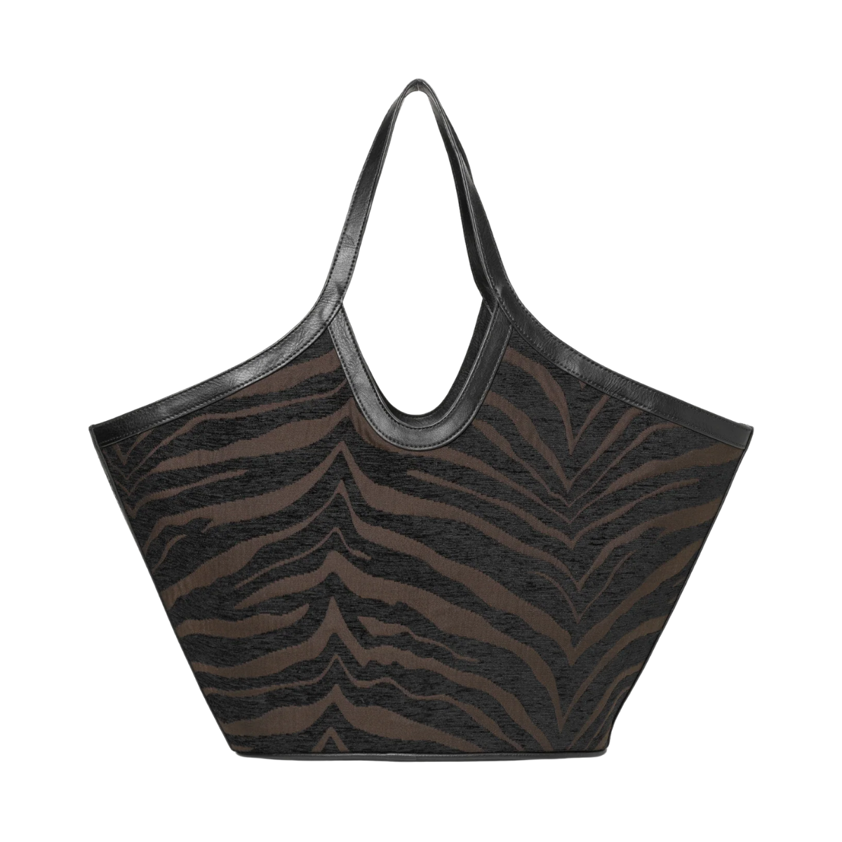 Day Zebra Work Tote - Coffee Bean