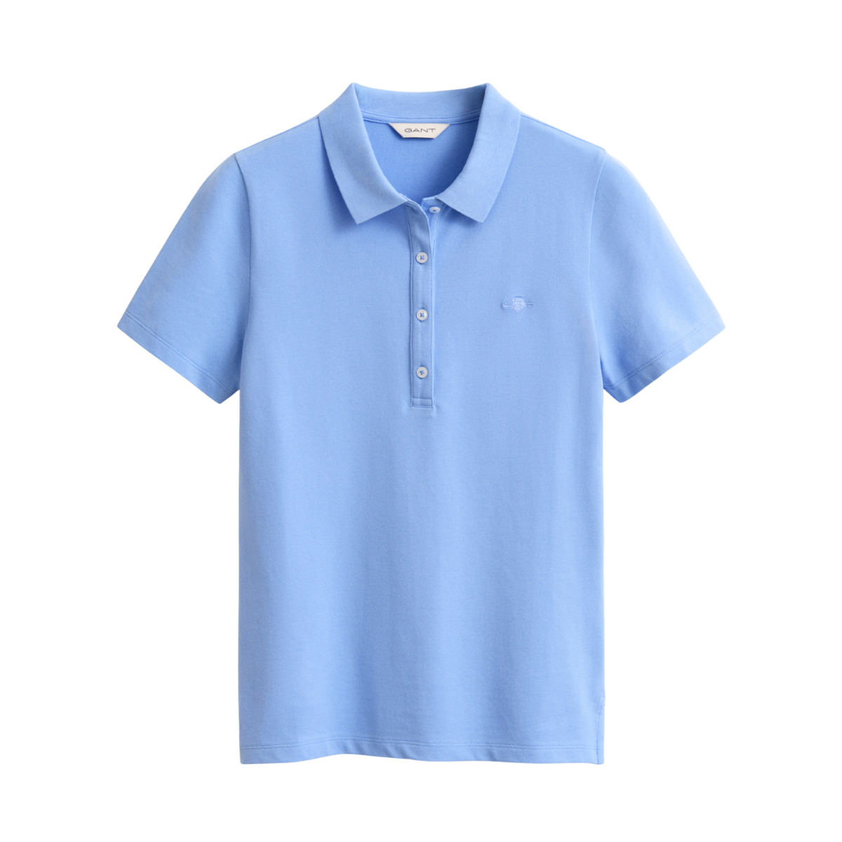Slim Shield SS Pique Polo - 424 Hydrangea Blue