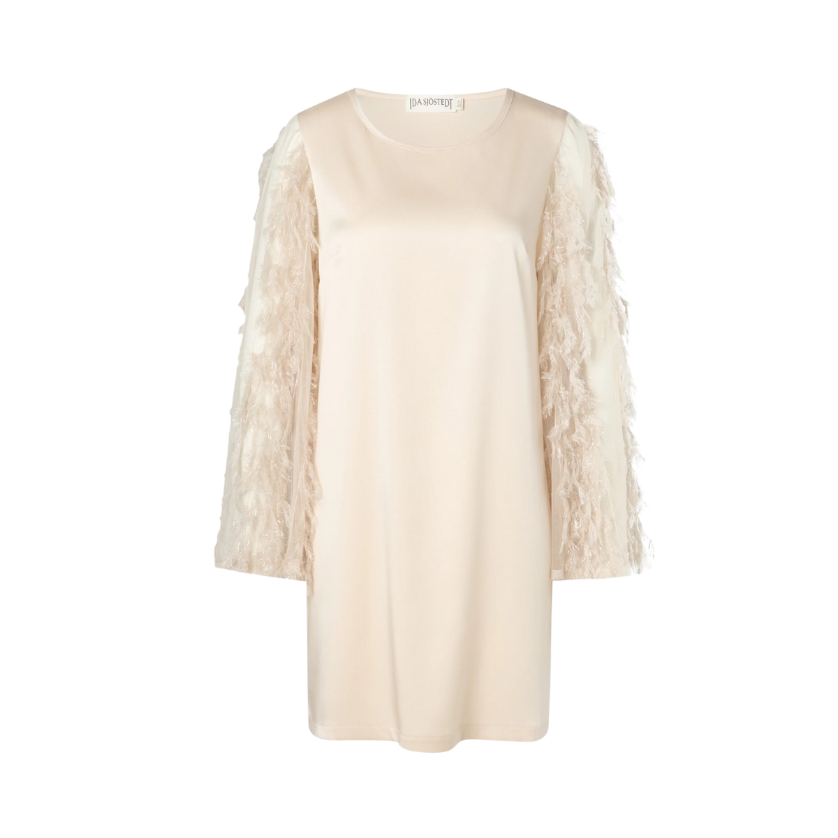365 LARISSA DRESS - LIGHT BEIGE