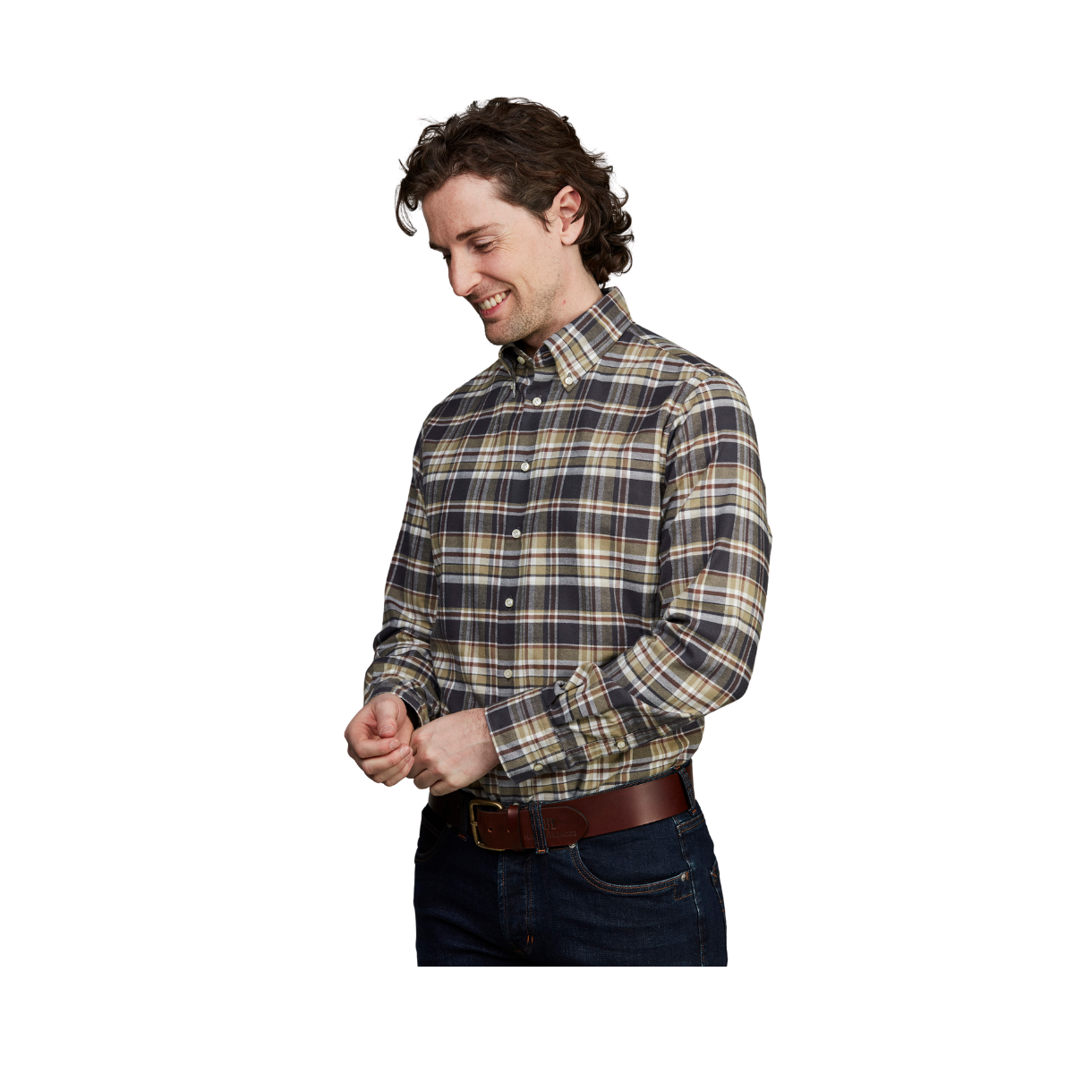 Twill Flanel Shirt - Green