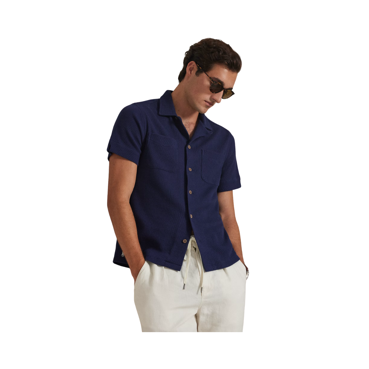 Knit Pullover - Newport Navy