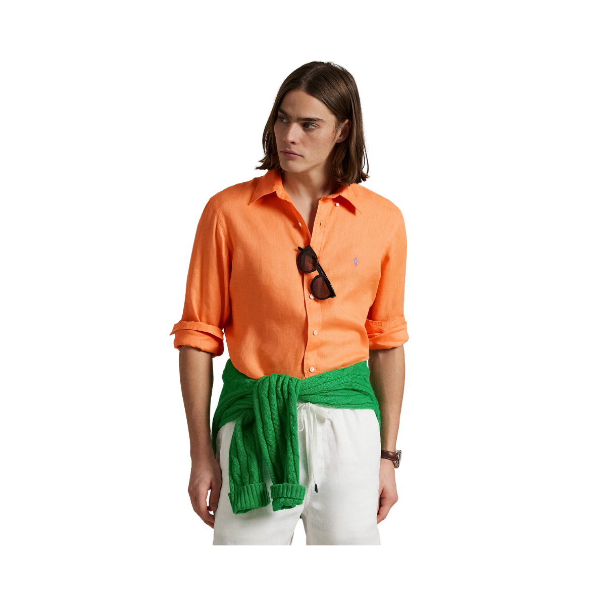 Long Sleeve Sport Shirt - Poppy