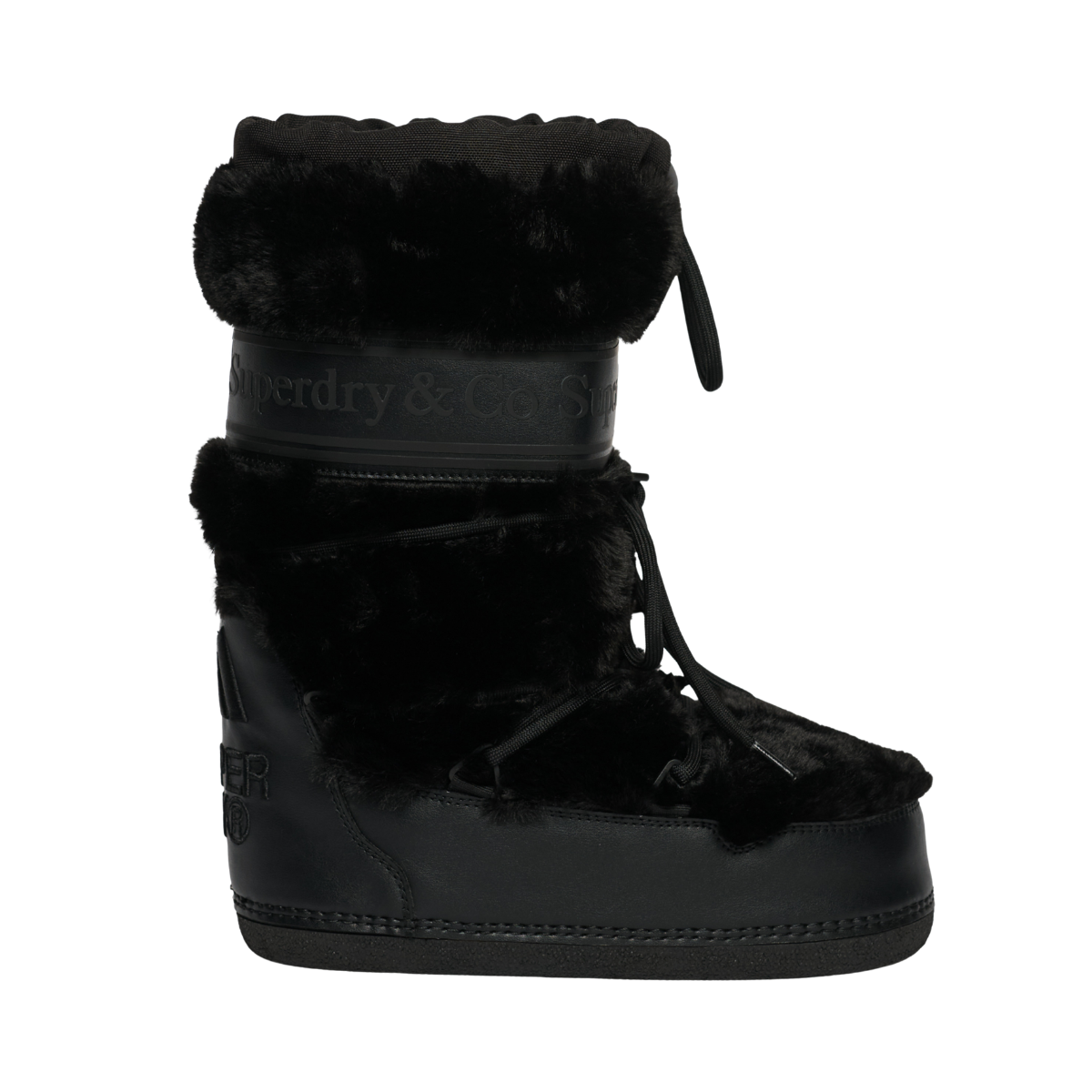 Borg Snow Boot - 16A Black/Black