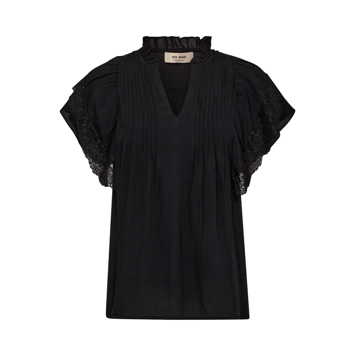 MMWea Flowish Blouse - Black