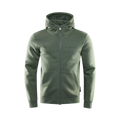 Bowman Logo Zip Hood - Hedge Green