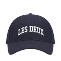 Les Deux Wool Baseball Cap - Dark Navy