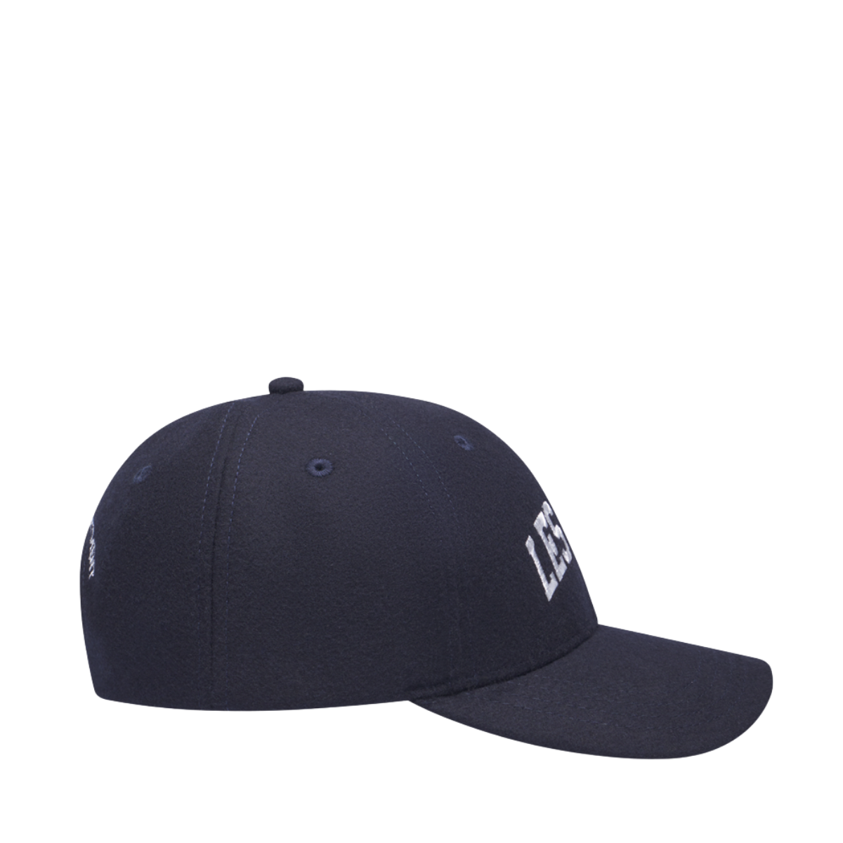Les Deux Wool Baseball Cap - Dark Navy