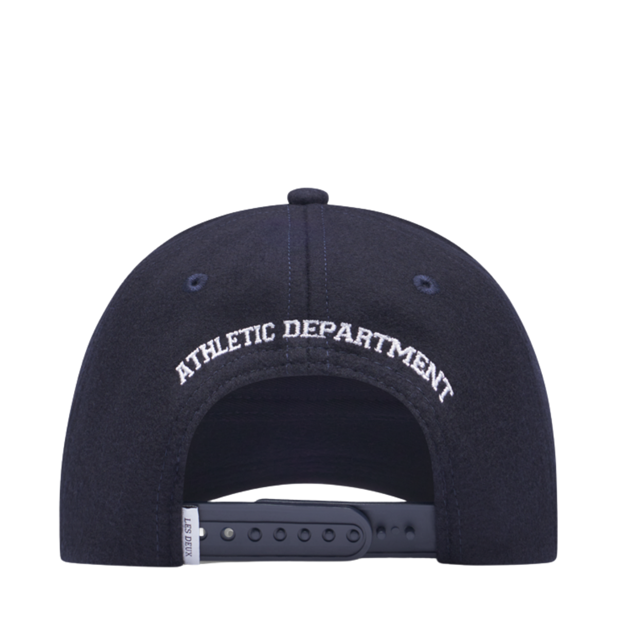 Les Deux Wool Baseball Cap - Dark Navy