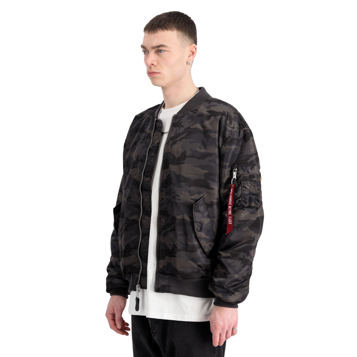 MA-1 CS Camo - 125 Black Camo