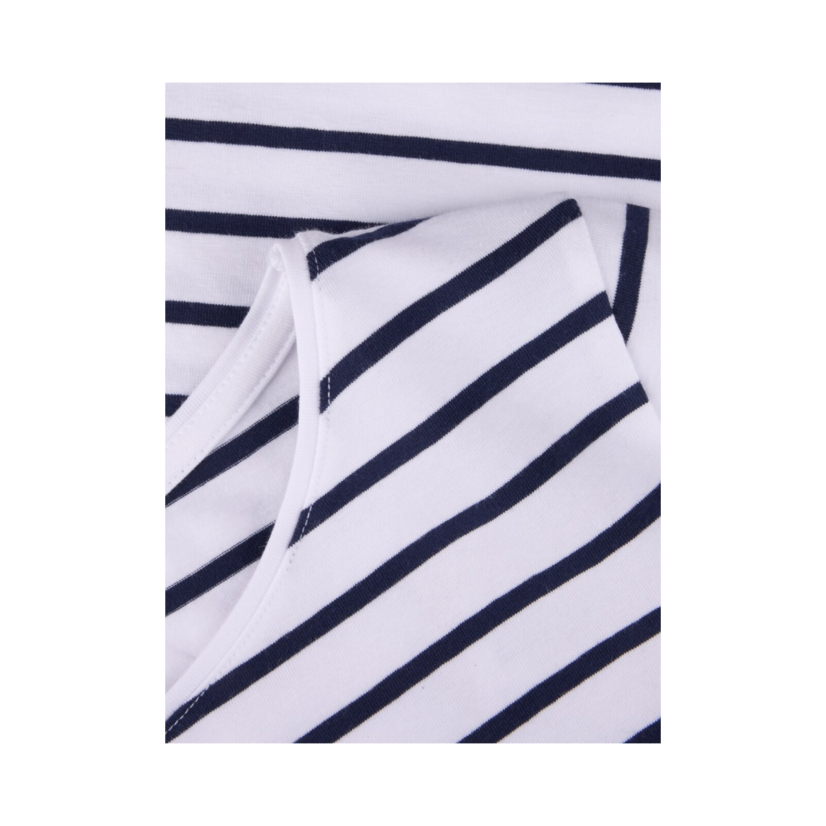 Lilja Jersey Top - Navy stripe