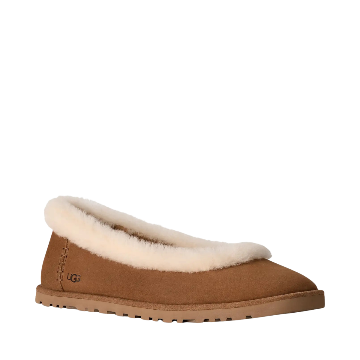W Zora Ballet Flat - CHE Chestnut