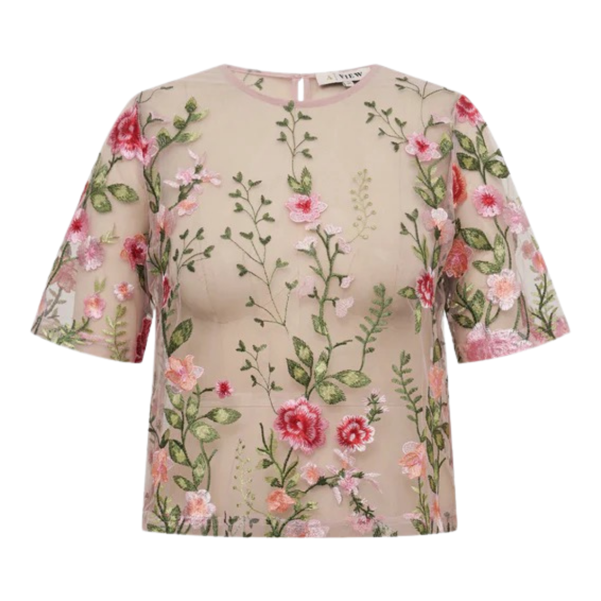 Fuschia Blouse - Rose/Red