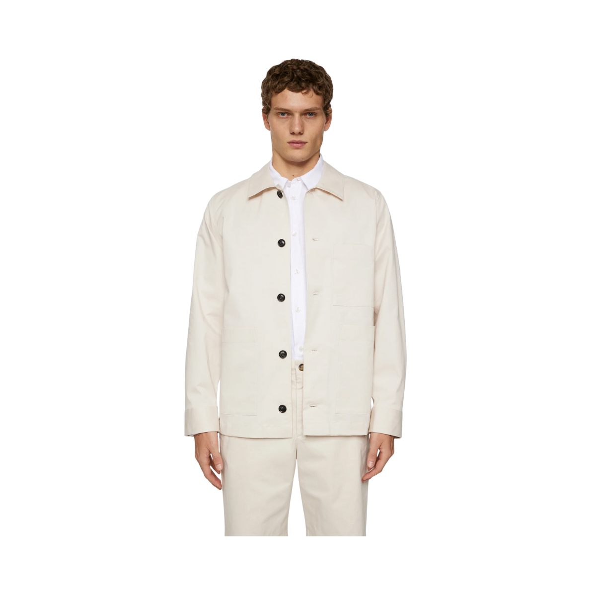 Easton Workwear Overshirt - Moonbeam