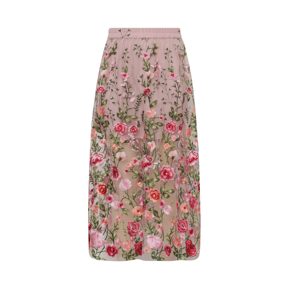 Fuschia Skirt - Rose/Red