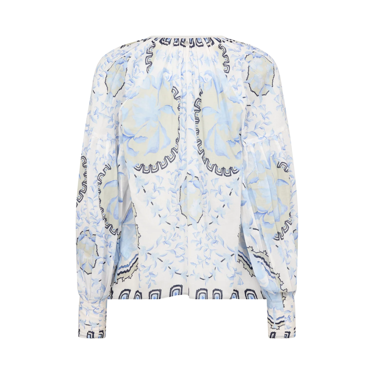 MMWylde Orchid Blouse - Brunnera Blue