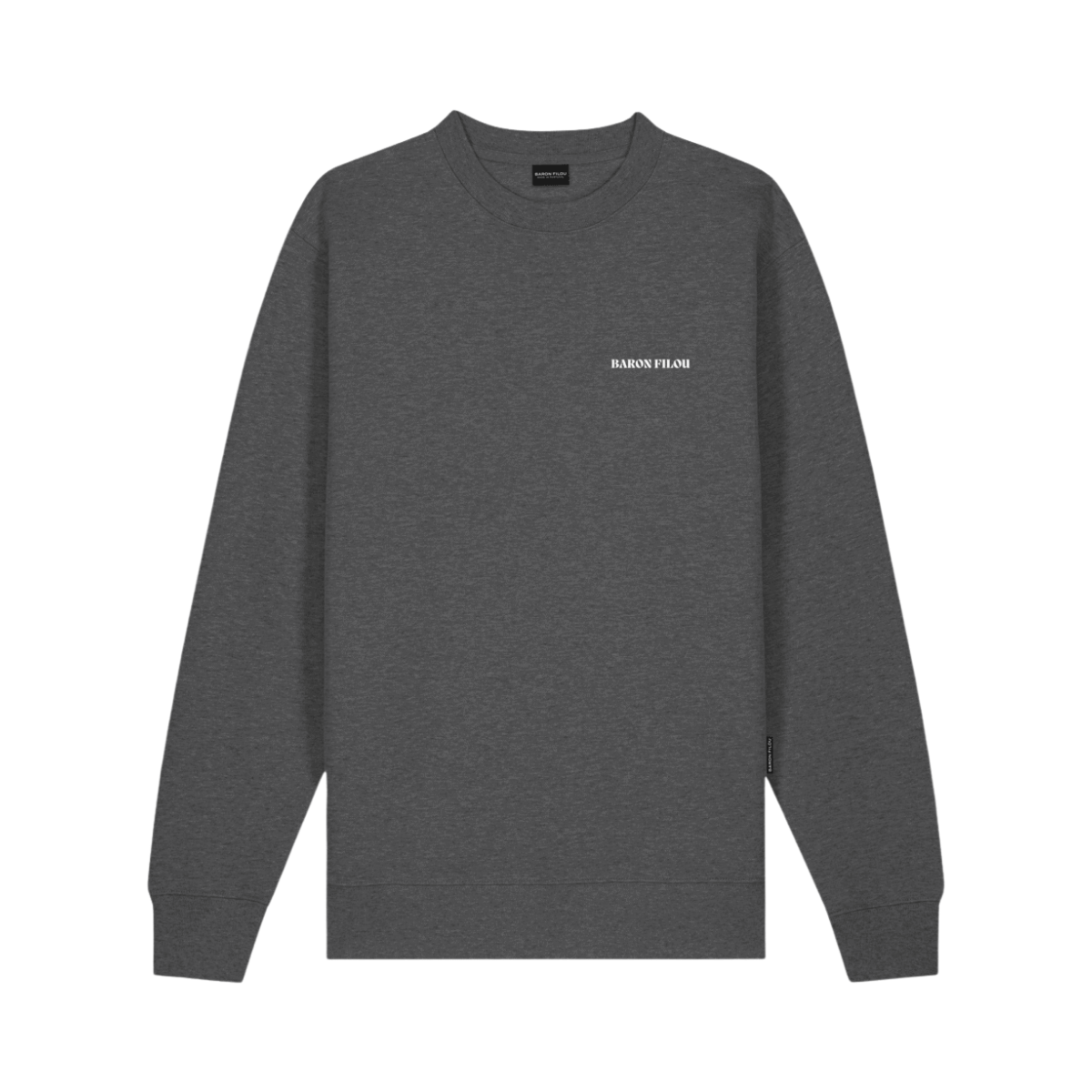 Pullover Oval Backprint Filou CLI - STONE GREY