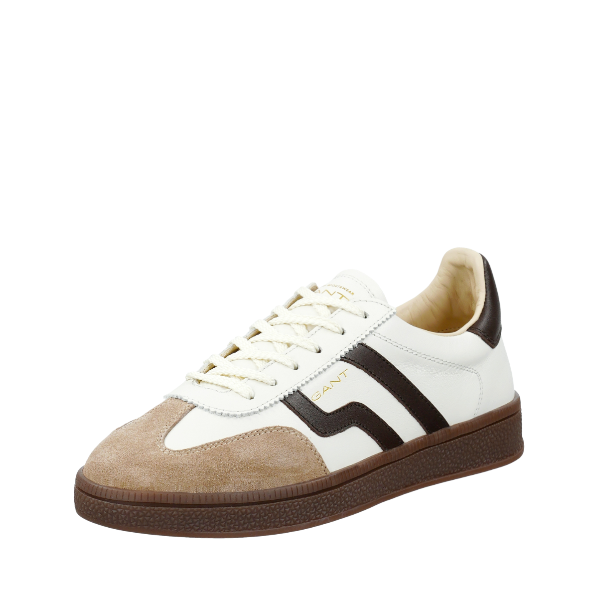 Cuzima Sneaker - Off white/brown