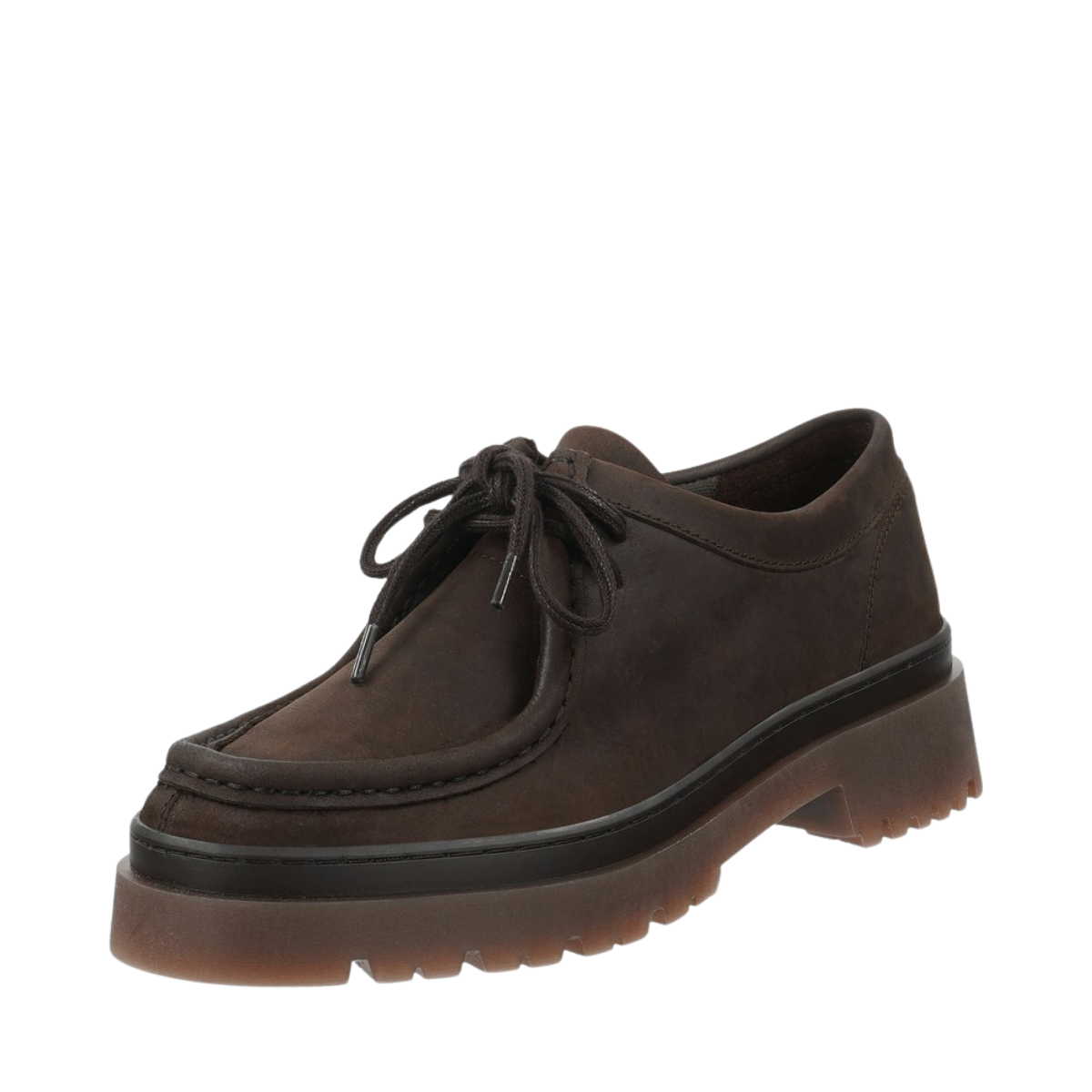 Aligrey Low lace Shoe - Dark Brown