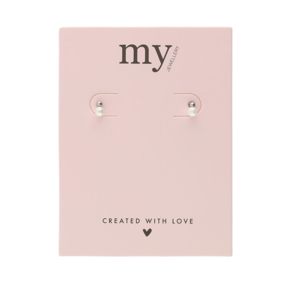 Studs parel - 1500 Silver