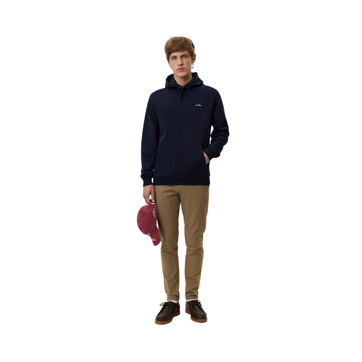 Patch Hoodie - Dark Navy