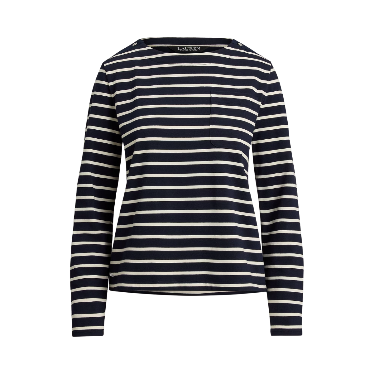 Crevan Pullover - Lauren Navy/Mascarpone Cream