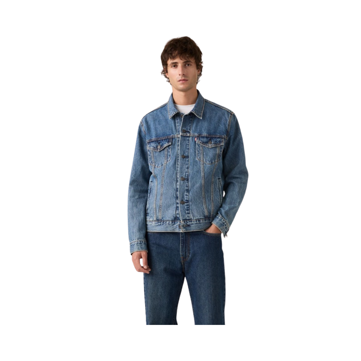 Trucker Jacket - Washed Away Blue