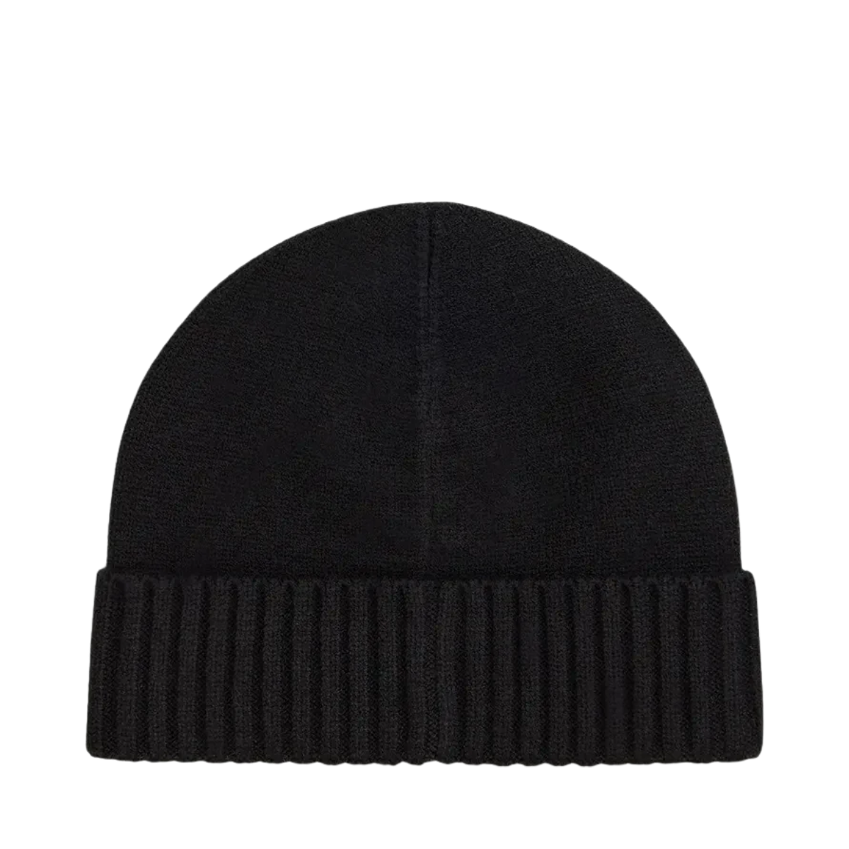 Crest Knit Hat - Black