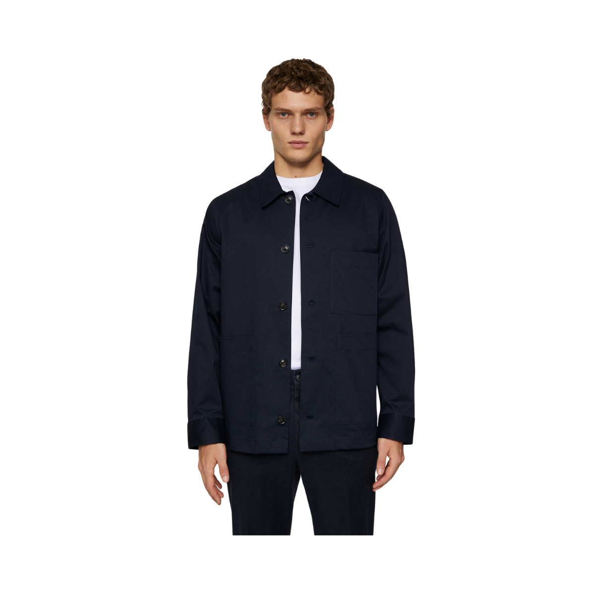 Easton Workwear Overshirt - Navy
