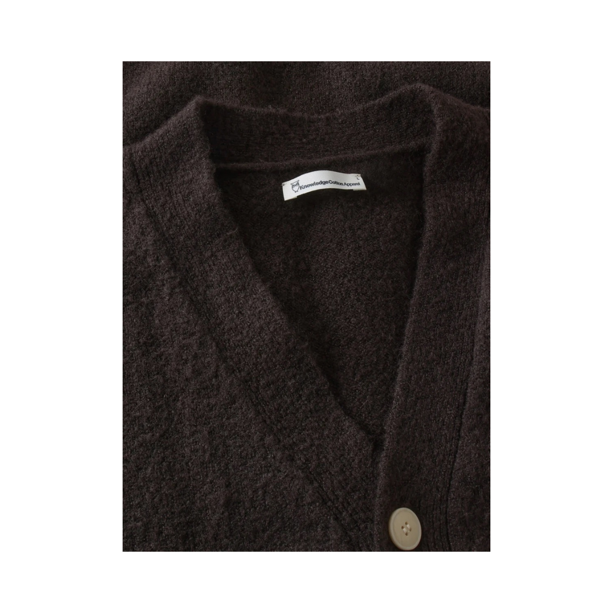Soufflé Yarn Cardigan - Chocolate Torte