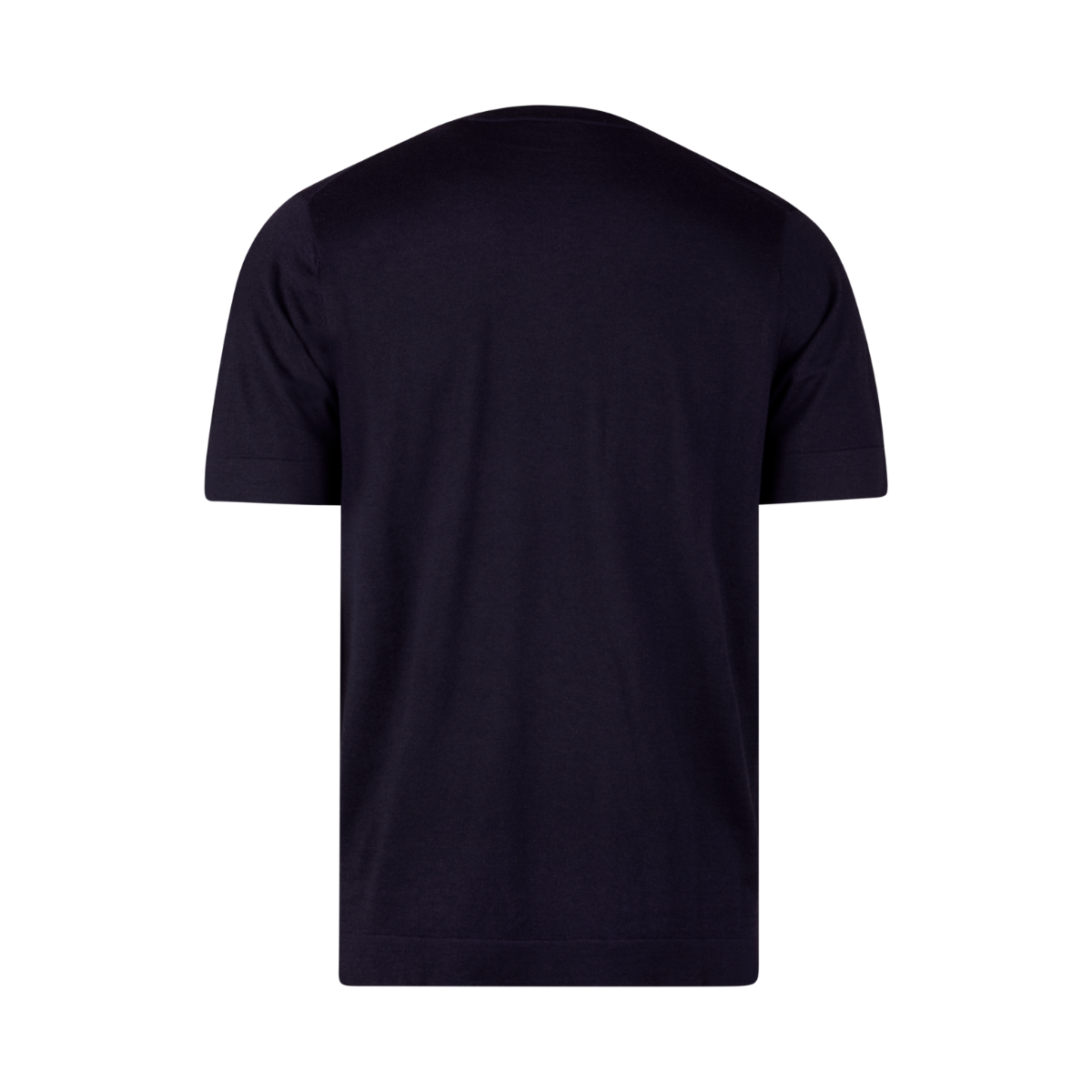 T-shirt Knitted Crew Neck - Navy