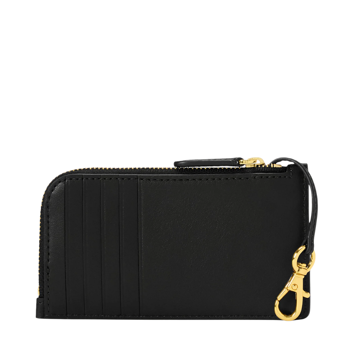 Zip Card Case Small - Black