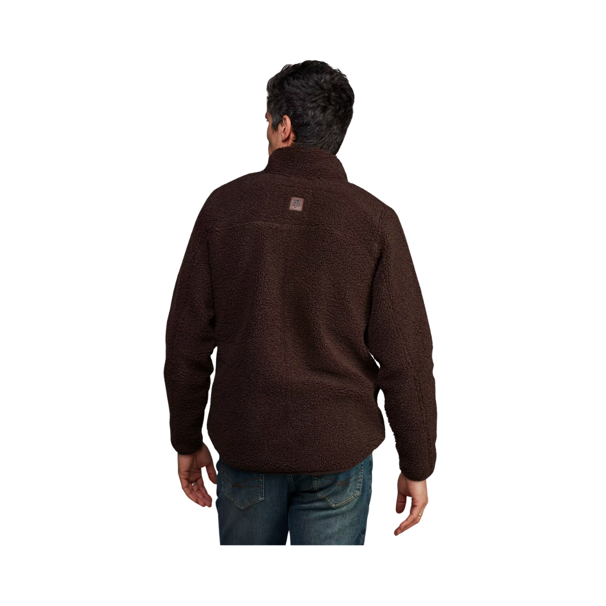 Pile Fleece Jacket - Dark Brown