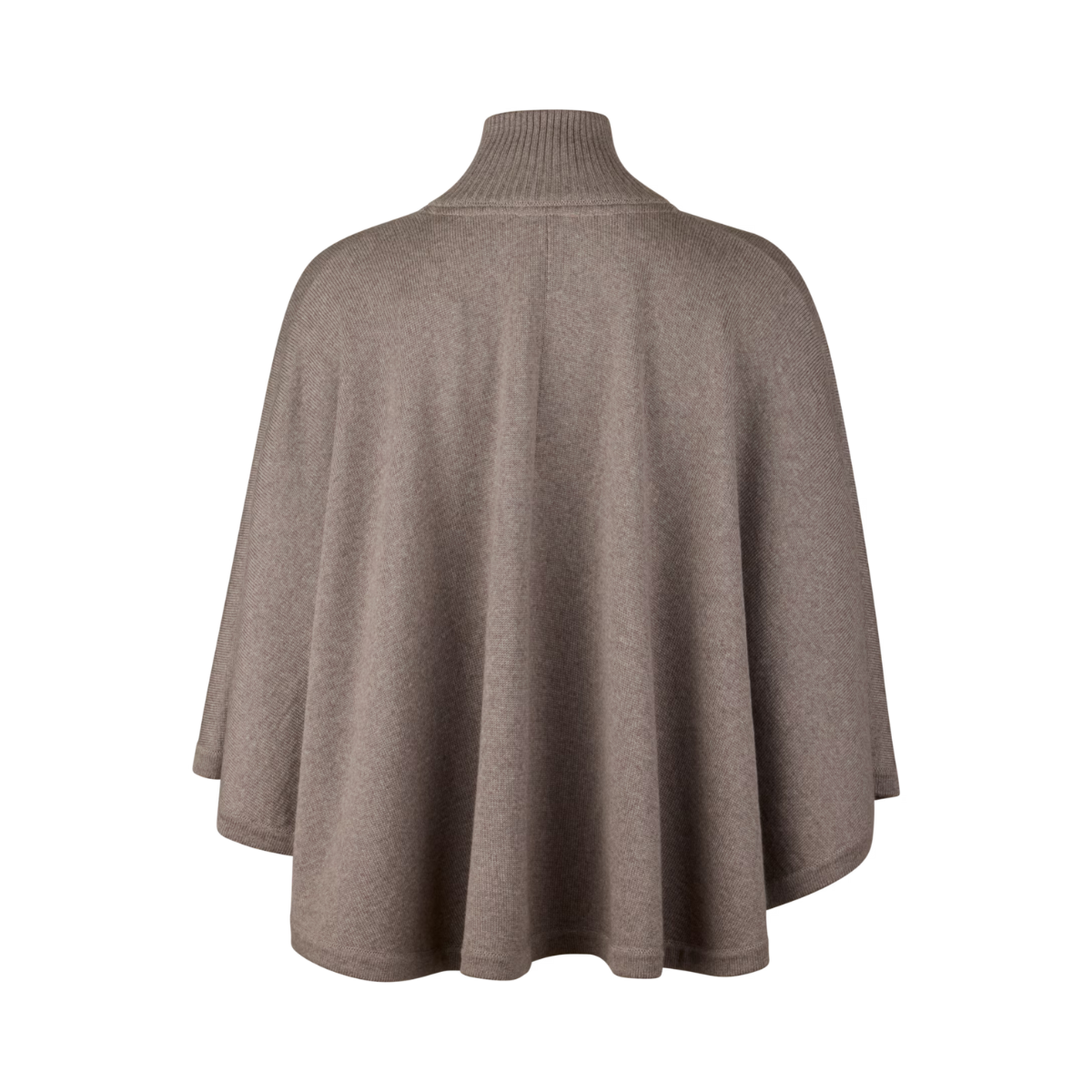 Kylie Knit Cape - Light Brown