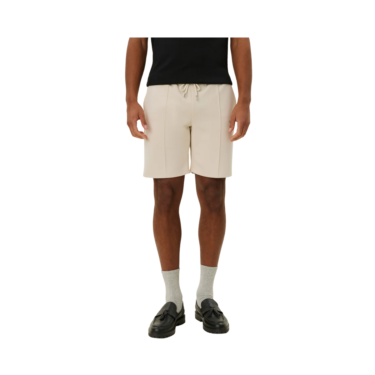 Ballier Track Shorts - Ivory
