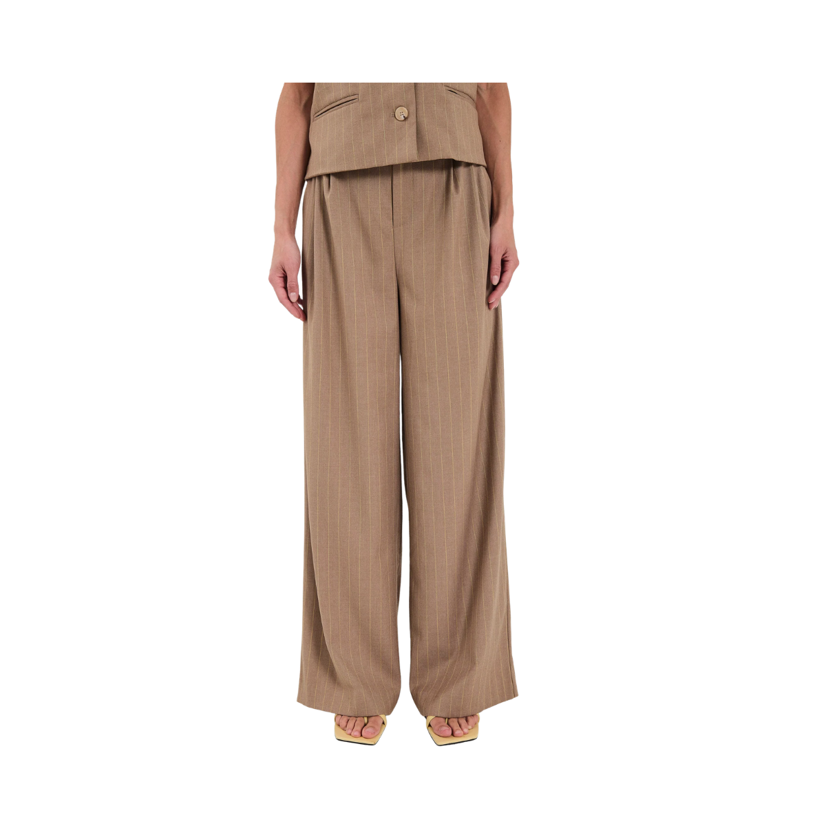 Novia Pants - Yellow stripe