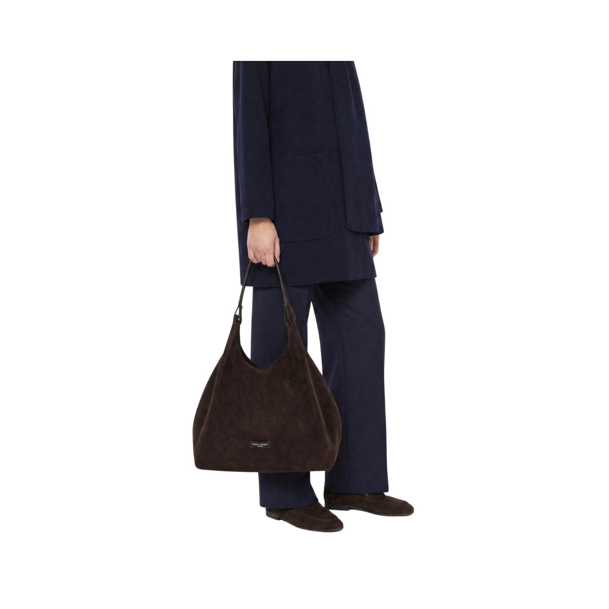 Dua Suede Bag - Moka