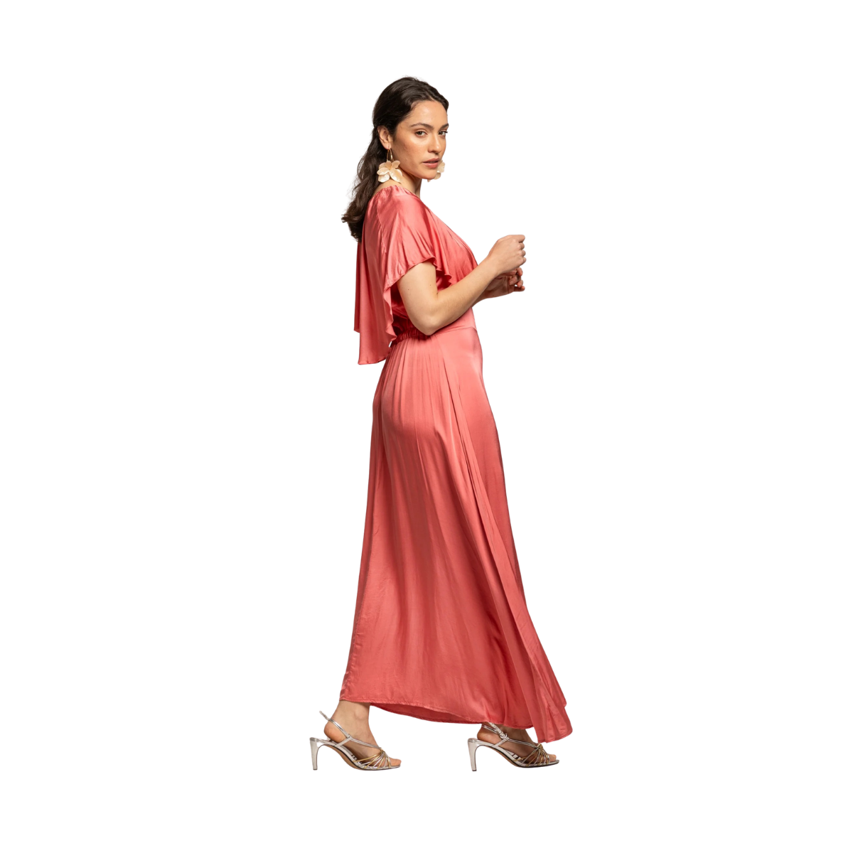 Elena Dress - Paradise Pink