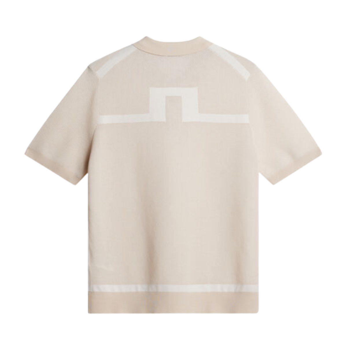 Reymond Structure Knit Polo - Moonbeam
