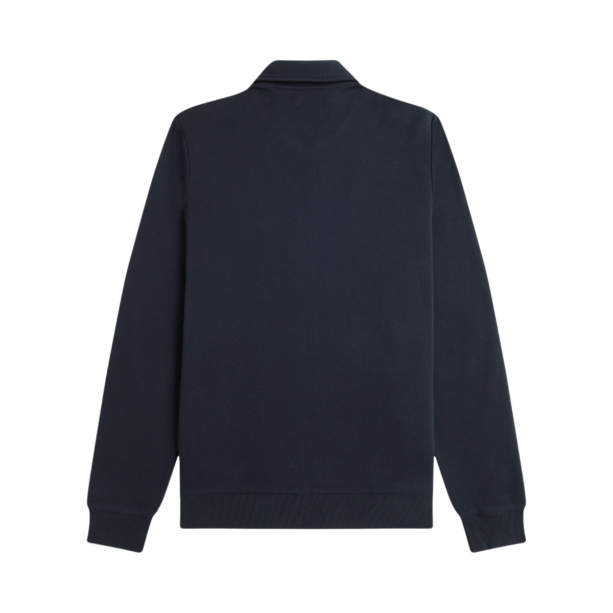 Zip Collared Sweatshirt - Navy