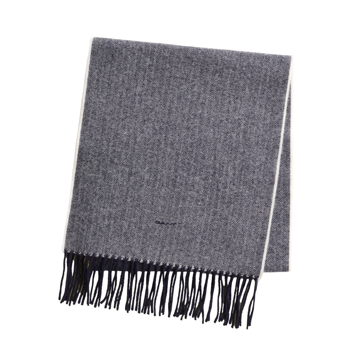 Herringbone Scarf - Evening Blue