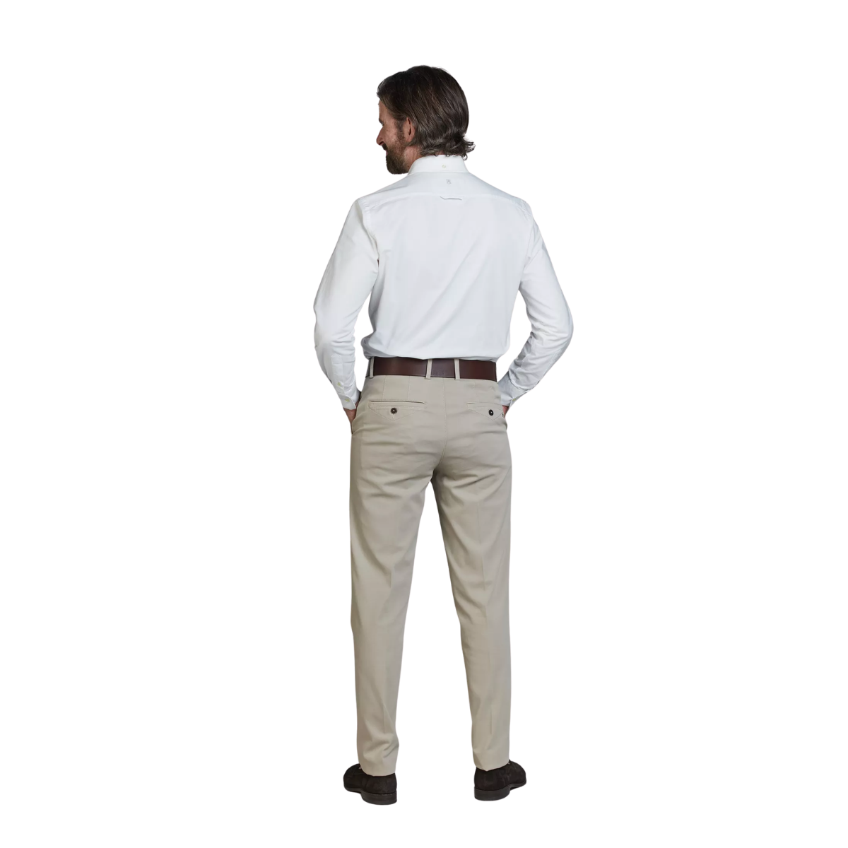 Front Pleat Pique Chino - Mullvad
