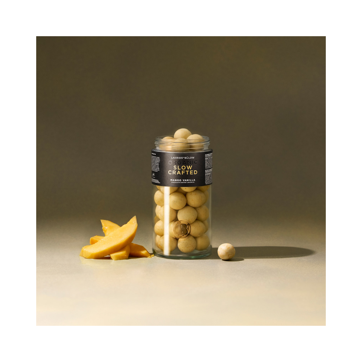 Chocolate Coated Liquorice - Mango Vanilla