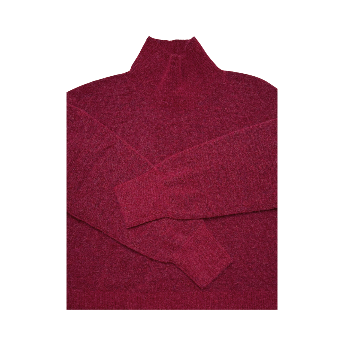 Frida Mock Neck - Old Wine