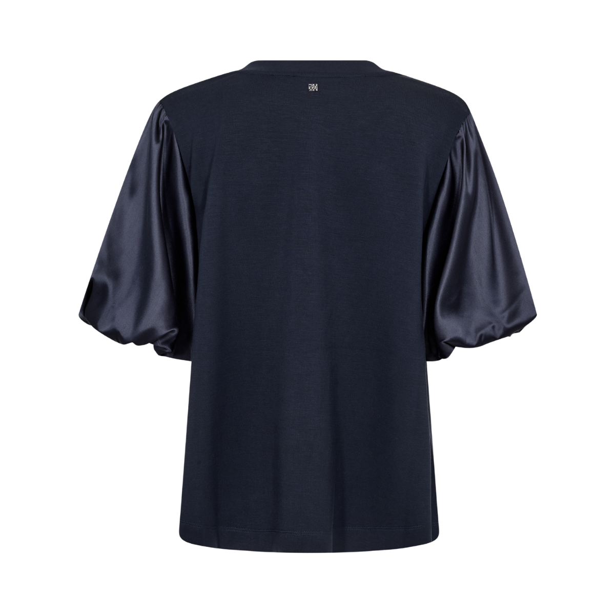 MMDuba O-SS Satin Sweatshirt - Salute Navy