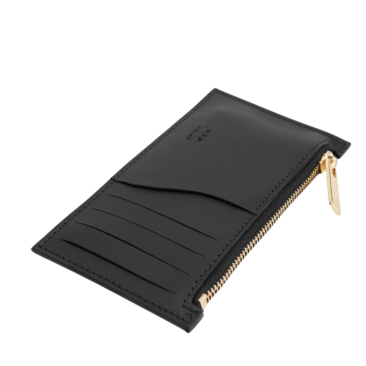 Moscosi Leather Card Holder - 900 Black
