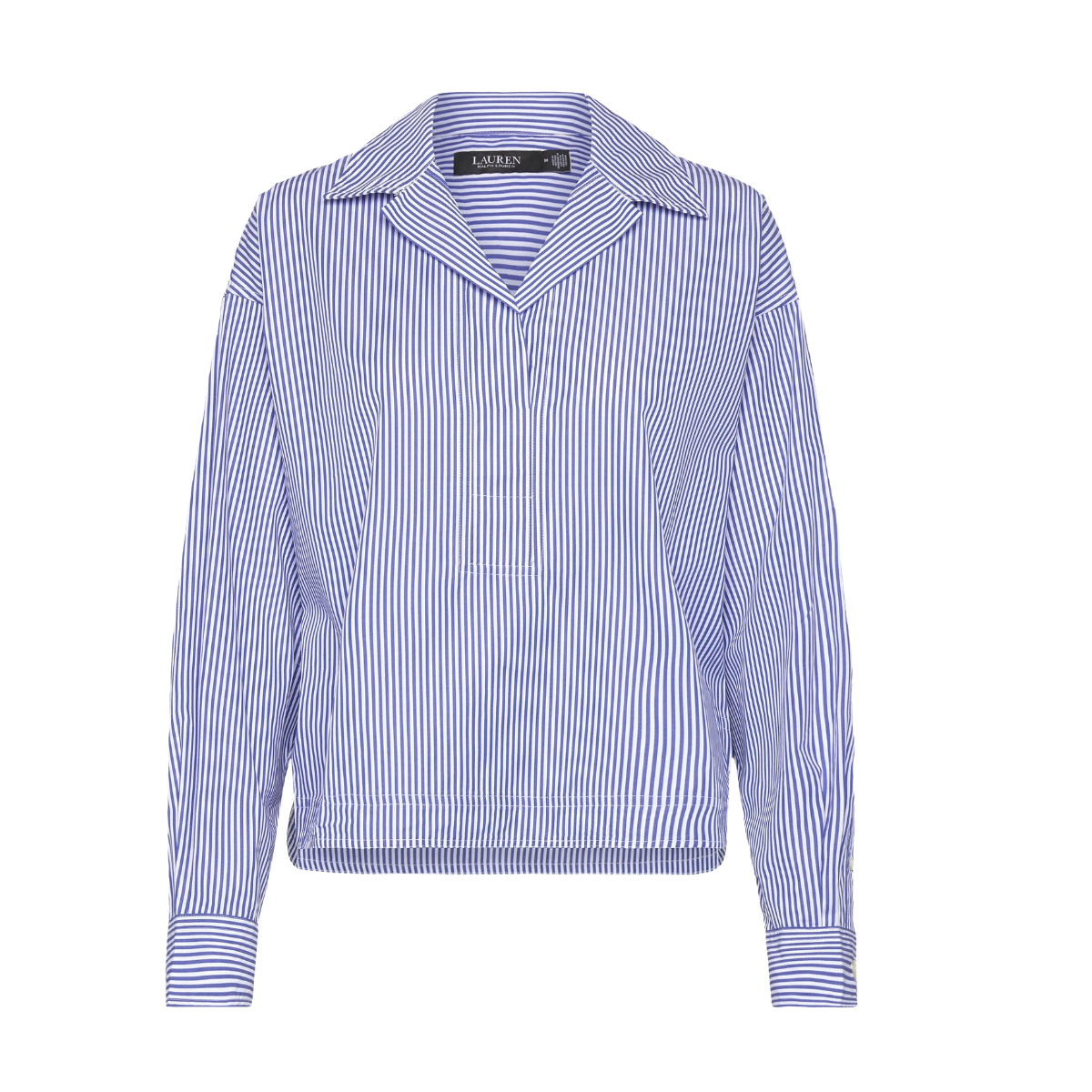 Woven Sport Shirt - Blue/White